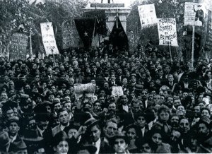 Anarquistas en el 1° de Mayo de 1919, Santiago